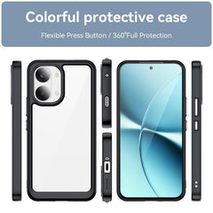 Funda para teléfono de TPU acrílico con boto...