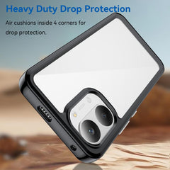 Funda para teléfono de TPU acrílico con boto...
