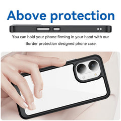 Funda para teléfono de TPU acrílico con boto...