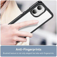 Funda para teléfono de TPU acrílico con boto...