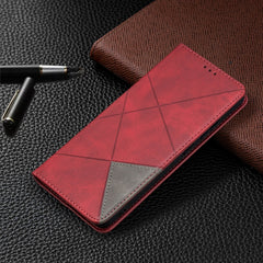 Estuche de cuero magnético con tapa horizont...