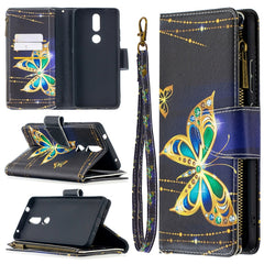 Estuche de cuero con tapa horizontal con cre...