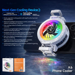 WK K6 Mobile Phone Cooler