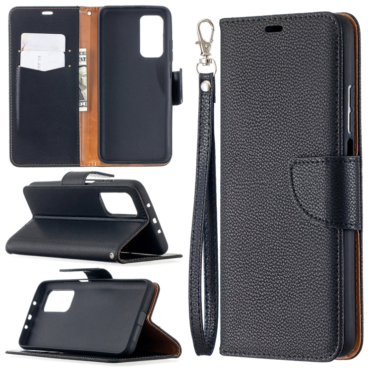 Estuche de cuero con tapa horizontal de colo...