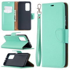 Estuche de cuero con tapa horizontal de colo...