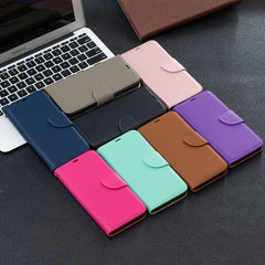 Estuche de cuero de PU con tapa horizontal d...