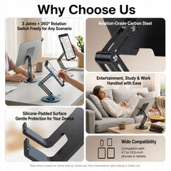Soporte plegable de escritorio para tablet y...