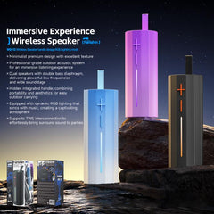 Altavoz inalámbrico Bluetooth WK WD-12