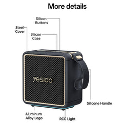 Altavoz Bluetooth portátil de alta potencia ...