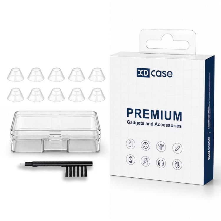 Kit de 10 cúpulas universales semiabiertas tipo tulipán para audífonos