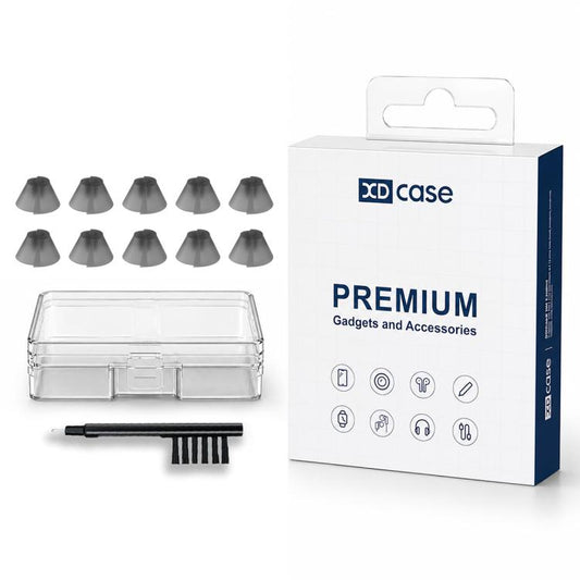 Kit de 10 cúpulas universales semiabiertas tipo tulipán para audífonos