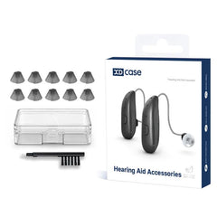 Kit de 10 cúpulas universales semiabiertas tipo tulipán para audífonos