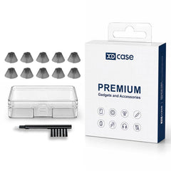 Kit de 10 cúpulas universales semiabiertas tipo tulipán para audífonos