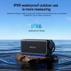 Altavoz Bluetooth portátil de alta potencia ...