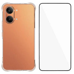 Funda protectora transparente de TPU con cua...