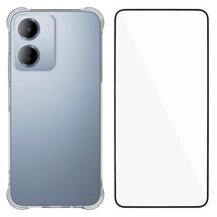 Funda protectora transparente de TPU con cua...