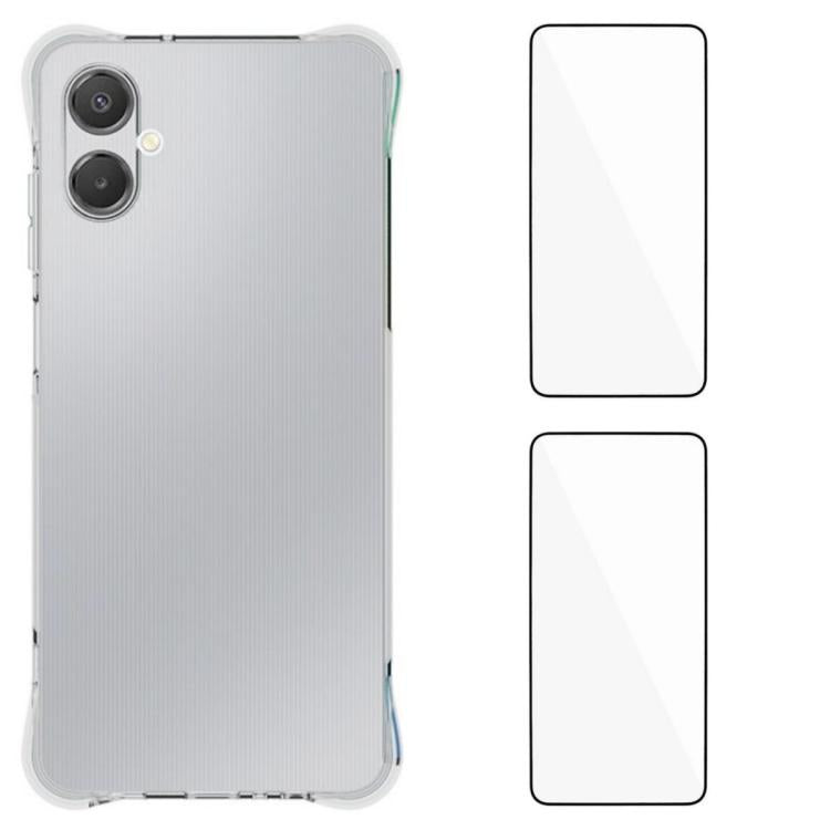 Funda protectora transparente de TPU con cua...