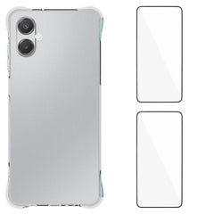 Funda protectora transparente de TPU con cua...