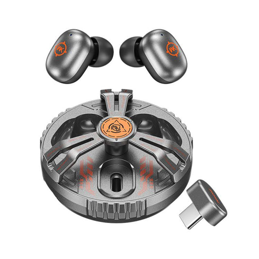 Auriculares Bluetooth para juegos WK Beluga S6 2.4G de metal