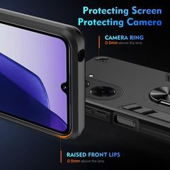 WANLONFENG Armor Kickstand Shockproof Phone ...