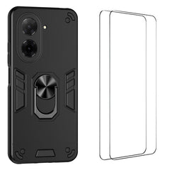 WANLONFENG Armor Kickstand Shockproof Phone ...