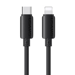 Cable de datos USAMS SJ788 U98 de 30 W, tipo C a 8 pines
