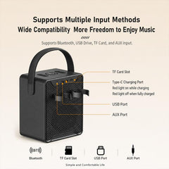 Altavoz Bluetooth inalámbrico PZ010