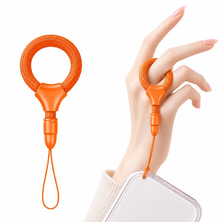 Mini cordón para teléfono con anillo para dedo