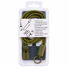 Cordón ajustable de nailon para teléfono