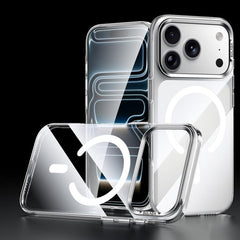 Funda magnética transparente para teléfono m...