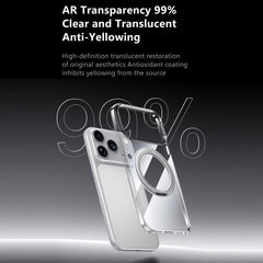 Funda magnética transparente para teléfono m...