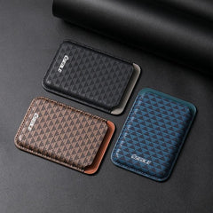 Ranuras para tarjetas de cuero sintético ESEBLE