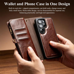 Funda para teléfono móvil de piel desmontabl...
