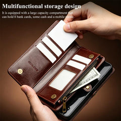 Funda para teléfono móvil de piel desmontabl...