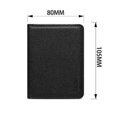 Cartera magnética de piel vegana con tarjetero para teléfono