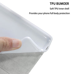 Estuche de cuero con tapa horizontal en polv...
