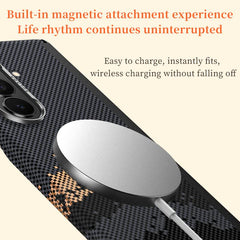 Funda magnética para teléfono SULADA con tex...