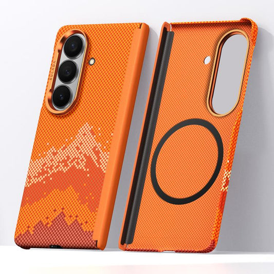 Funda magnética para teléfono SULADA con tex...