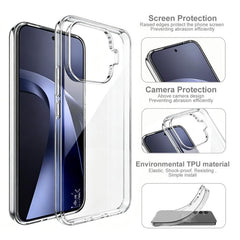 Funda para teléfono de TPU transparente y re...