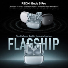 Auriculares Bluetooth originales Xiaomi REDMI Buds 8 Pro