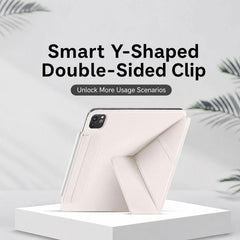 Funda de cuero para tablet inteligente plega...