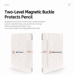 Funda de cuero para tablet inteligente plega...