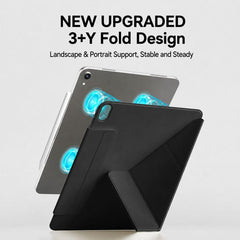 Funda de cuero para tablet inteligente plega...