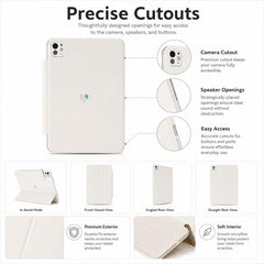 Funda para tablet híbrida de PC y PU con rev...