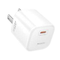 Cargador rápido Yesido PD45W GaN USB tipo C ...