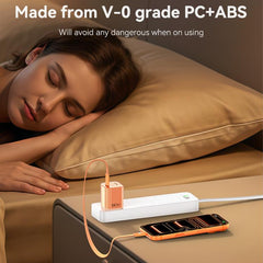 Cargador Yesido YC27U transparente AVS de 40...