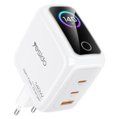 Cargador Yesido YC114 de 140 W con pantalla ...