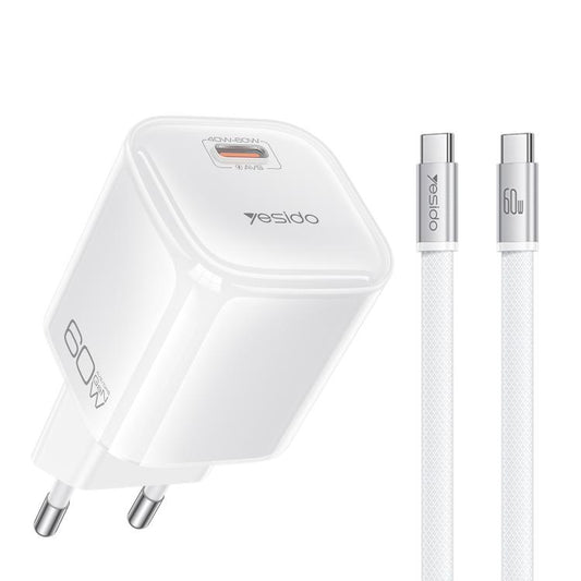Cargador Yesido YC117 transparente AVS de 40...