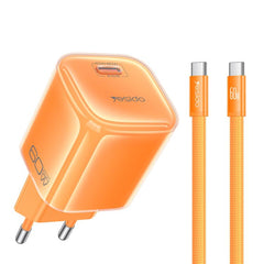 Cargador Yesido YC117 transparente AVS de 40...