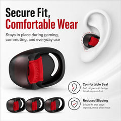 Kit de 3 pares de almohadillas de silicona d...